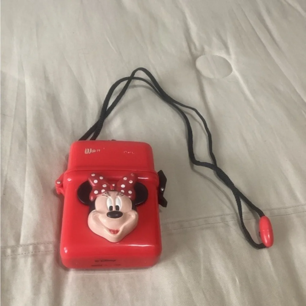 Vintage Red Minnie Mouse waterproof  Case from Walt Disney World